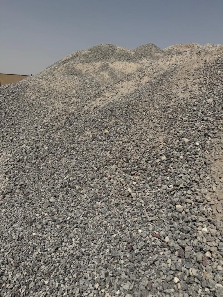 Aggregate stockpile