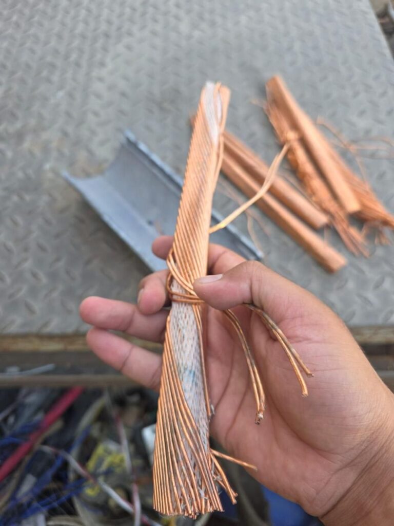 Copper wire recovery – Mirfa 2 SWRO Project