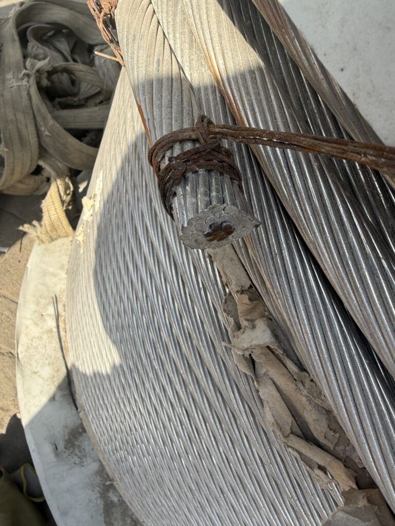 Aluminium cable drums scrap – Malik Group, Abu Dhabi