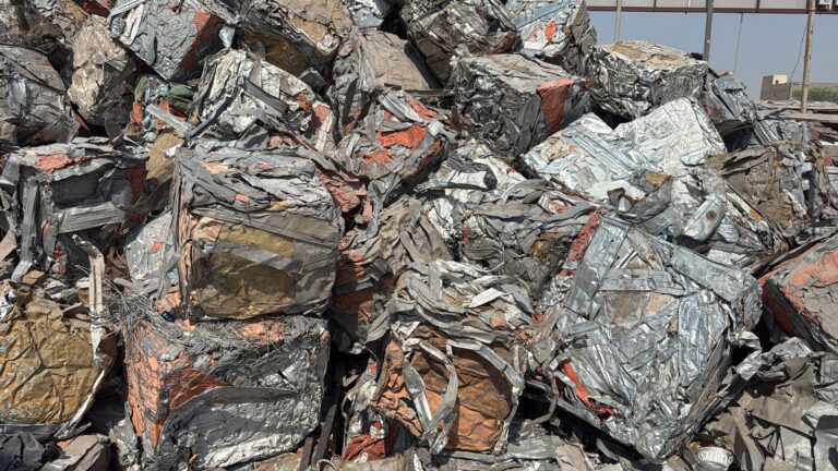 Baled steel scrap – Malik Group, Abu Dhabi