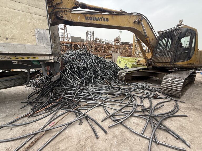 Cable scrap collection – Malik Group, Abu Dhabi