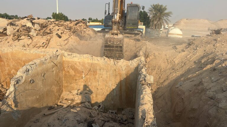 Excavation works – Malik Group, Abu Dhabi